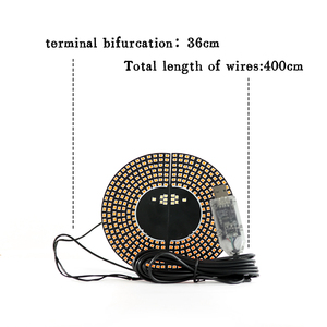 כיף עיניים השטן אור 11 מצבים עם תקע שקע USB לשחק מנורה דקורטיבית חלון אחורי צבעוני - Product Image 5