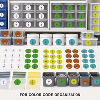 1000 autocollants numérotés holographiques personnalisés avec logo, de 1 à 100, couleurs assorties, en papier couché, autocollants imperméables, étiquettes de prix pour clients