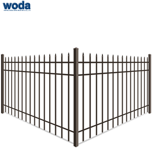 Clôture en acier noir aux Philippines 7ft X 8ft <span class=keywords><strong>Serre</strong></span> et poteau de clôture Tuyau en acier galvanisé utilisé pour la cour à la maison - Product Image 6