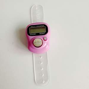 批发可调数字塔斯比祈祷柜台穆斯林理货发光二极管显示环形手指柜台 - Product Image 4