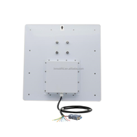 Lecteur RFID UHF longue portée intégré 8-15m, antenne 12dBi, IP65, TCP/IP, WG26, interface RS232/485 pour la gestion des véhicules de stationnement