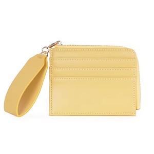 Portafoglio da Polso in Pelle PU con Portachiavi, Mini Portafoglio da Donna con 6 Scomparti per <span class=keywords><strong>Carte</strong></span> e Cerniera, con Cinturino da Polso in Pelle - Product Image 4