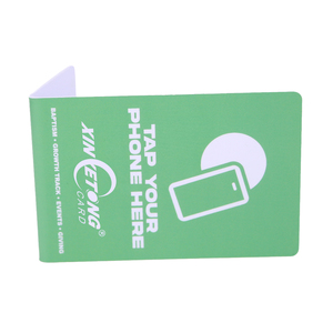 Tarjeta RFID Plegable Personalizada con Impresión, 13.56MHz NFC, Letrero de Pago sin Contacto para Pagos sin Efectivo - Product Image 3