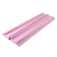 Pousseur de Mahjong en bois rose pâle magnétique pour tuiles américaines, support et accessoires de jeu de société