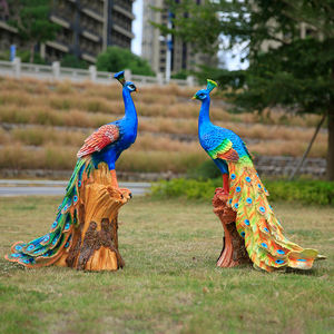 África animales salvajes Connochaetes accesorios/resina de tamaño natural wildebeest animales estatua/safrari animales widebeest decoraciones - Product Image 3