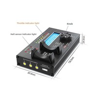 Analyseur de moteur sans balais SKYRC SK-500020 avec écran LCD pour tester le KV, les tr/min, la tension, le courant, la synchronisation, le bruit et le capteur Hall