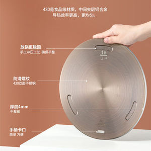<span class=keywords><strong>Disque</strong></span> diffuseur de chaleur essentiel en acier inoxydable pour cuisinière à gaz <span class=keywords><strong>Induction</strong></span> cuisinière <span class=keywords><strong>Plaque</strong></span> de conduction thermique <span class=keywords><strong>Adaptateur</strong></span> Outil de cuisson - Product Image 3