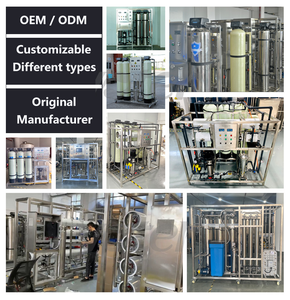 Uống thẩm thấu ngược RO làm sạch hệ thống lọc 1000lph lọc Khoáng sản lọc làm sạch máy xử lý nước nhà máy - Product Image 5