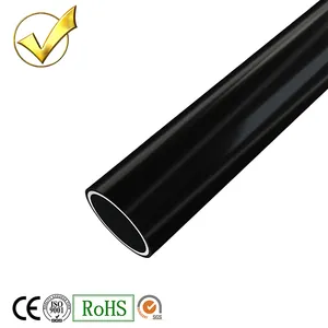 Tubería de acero inoxidable BK01 personalizada, fabricante de tubos de Metal flexibles, Pe negro, China, gran oferta
