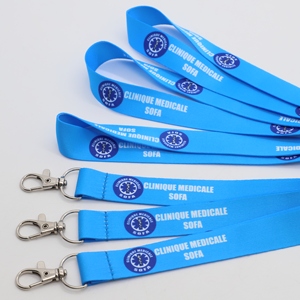 Personalized Sublimation Printing Polyester Keychain Neck Strap Phone Lanyard Heat Press Custom Lanyard - Product Image 3