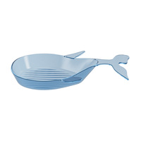 Assiettes à apéritif en plastique écologiques en forme de poisson, petits bols, 100 pièces MOQ