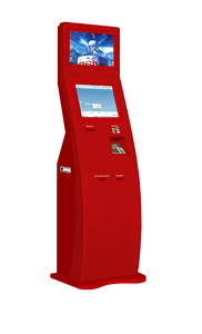 Kmy đứng loại màn hình cảm ứng hiển thị kép tự động thanh toán mã đọc thiết bị đầu cuối <span class=keywords><strong>kiosk</strong></span> - Product Image 2