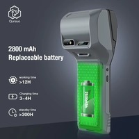 Collecteur de données robuste Lecteur de codes-barres PDA Imprimante thermique intégrée 80 mm Android 12 Ordinateur portable 4G GPS 128 Go