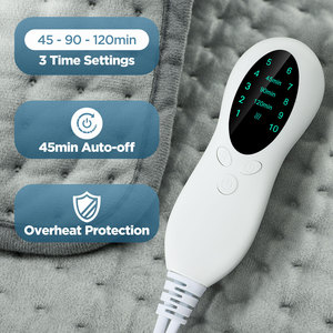 Almohadilla Eléctrica con Control de Temperatura de 10 Niveles, Manta Térmica con Calor Constante para Mantener el Calor, Equipo de Compresión Térmica - Product Image 6