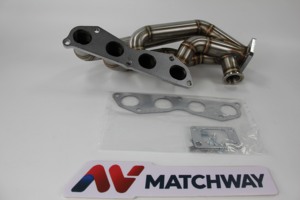 Collecteur d'échappement turbo haute <span class=keywords><strong>performance</strong></span> MATCHWAY en acier inoxydable SS304 pour Honda K-Series K20 K24 06-11 8ème génération EP3 Civic Si Type <span class=keywords><strong>R</strong></span> - Product Image 4