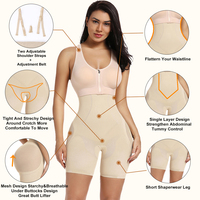 Shorts sculptants taille haute respirants pour femmes, effet ventre plat, rehausseur de fesses, amincissant cuisses en maille, grandes tailles