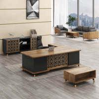 Usine chinoise Offre Spéciale mobilier de bureau, panneau de bureau en bois, Tables de bureau de direction