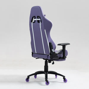 <span class=keywords><strong>Chaise</strong></span> de jeu <span class=keywords><strong>noble</strong></span> de couleur violette pour femmes, coussin épais, <span class=keywords><strong>chaise</strong></span> de bureau ergonomique, capacité de 400 livres, <span class=keywords><strong>chaise</strong></span> de course - Product Image 5