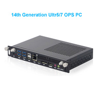 Pantalla Interactiva Todo en Uno OPS PC Intel de 12.ª y 13.ª Generación Core I3 I5 I7, Pantalla de 80 Pines, Mini PC OPS para Pizarra Interactiva