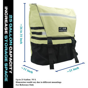 AMBITION, gran oferta, Bolsa duradera <span class=keywords><strong>para</strong></span> herramientas de reparación de automóviles, bolsa <span class=keywords><strong>para</strong></span> herramientas, solución definitiva de almacenamiento <span class=keywords><strong>para</strong></span> automóviles, bolsa de repuesto <span class=keywords><strong>para</strong></span> ruedas traseras 4x4 - Product Image 4