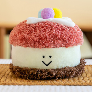 8-Inch Simulation Dessert Plush Toy Cake <b>Macaron</b> Bread and for Swiss Roll Doll for Grab Machine Use - Product Image 5