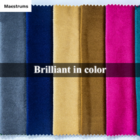 Tela de Tapicería 100% Poliéster, Terciopelo Italiano, Terciopelo Holandés, Impermeable, para Sofás, Camas y Textiles para el Hogar