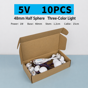 Lampadina LED USB per Specchio da Trucco, Luce Dimmerabile 5V per Specchio da Toeletta, Lampada Decorativa da Parete per Bagno - Product Image 4