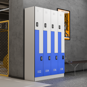 Z Loại 4 Cửa Trường Phòng Tập Thể Dục Phòng Thay Đổi Không Thấm Nước Kỹ Thuật Số Khóa Hpl Tủ Tủ Cho Vải Lưu Trữ - Product Image 3