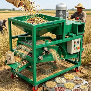 Machine de tri de graines à haute efficacité, tamis vibrant linéaire pour arachides, sésame, soja - Product Image 1