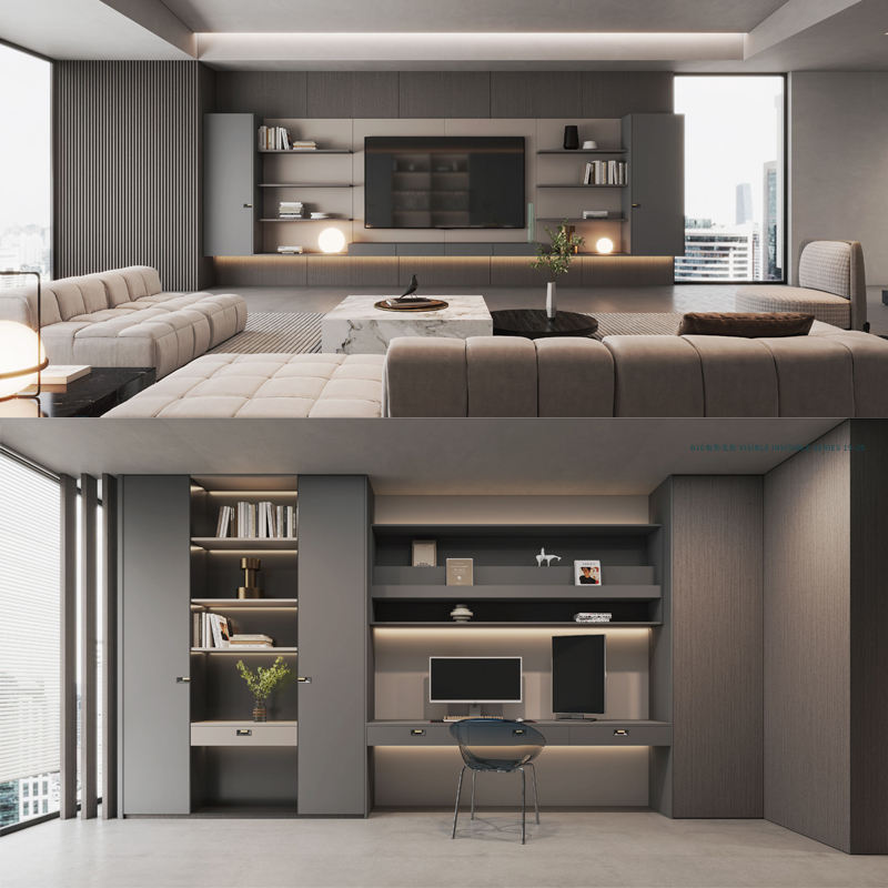 Eco Friendly Penthouse Apartment With Customized Cabinets preview