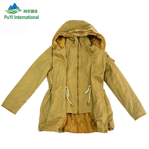PUYI Women Winter petted Coat vestiti di seconda mano vestiti vestiti alla rinfusa abiti usati - Product Image 4