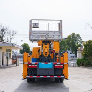 Vehículo Aéreo de Trabajo Dongfeng con Plataforma de 8 Secciones y 36 m, Especial para Mantenimiento de Energía Eléctrica, Alumbrado Público y Paredes Exteriores - Product Image 4