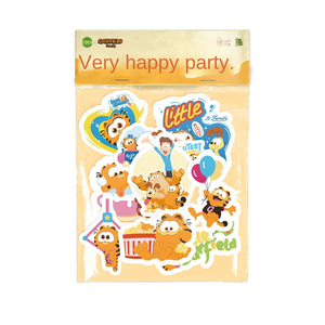 Étiquettes Adhésives Personnalisées Multi-formes, Thème Alien Dessin Animé, PVC Transparent, Marchandises Thème Célébrités, Impression DIY sur Demande, Rondes - Product Image 5