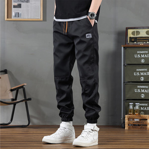 <span class=keywords><strong>Pantaloni</strong></span> Antivento a Vita Media Foderati in Pile <span class=keywords><strong>da</strong></span> <span class=keywords><strong>Uomo</strong></span>, Modello Corto e Largo, Casual, Colore Cammello, Nero, Verde, per Primavera, Autunno e Inverno - Product Image 3