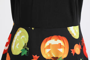 Costume Cosplay di Halloween oggetti di scena di <span class=keywords><strong>zucca</strong></span> fantasia abito <span class=keywords><strong>da</strong></span> <span class=keywords><strong>donna</strong></span> a manica lunga abito <span class=keywords><strong>da</strong></span> principessa Festival abito <span class=keywords><strong>da</strong></span> festa Vintage - Product Image 5