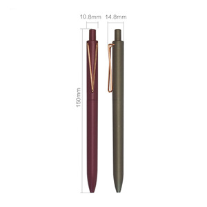 Hochwertige maßge schneiderte Office School Depressible 0,5mm Kunststoff Metallstifte Gel - Product Image 4