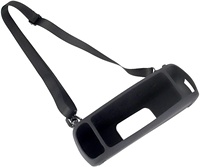Étui en silicone pour haut-parleur Anker Soundcore Motion, pochette de transport en caoutchouc étanche avec mousqueton à sangle