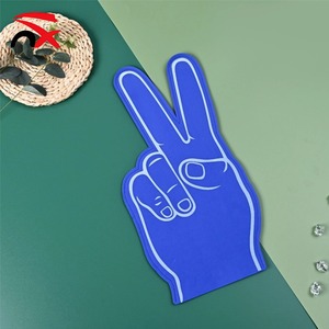 Gros Logo personnalisé mousse doigt grand EVA main gants fan de sport applaudissements pour les jeux de football de football - Product Image 5