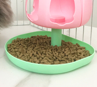 Râtelier à foin en herbe pour cochon d'inde et lapins Râtelier à foin pour lapin Chinchilla Food House pour cochons d'inde Feeder Sac à foin pour lapins