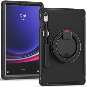 เคสฝาครอบแท็บเล็ต TPU หมุนได้360 S9 <span class=keywords><strong>S8</strong></span>แท็บ <span class=keywords><strong>Samsung</strong></span> <span class=keywords><strong>Galaxy</strong></span> เคสสีชมพูกันกระแทกพร้อมที่ใส่ปากกา - Product Image 4