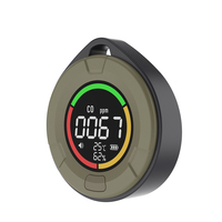 PTH-10DH LCD Mesure d'altitude Température et humidité Alarme de détecteur de CO d'altitude
