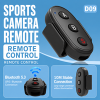 Control Remoto para DJI Osmo Action 6 5 Pro 4 3 360, Disparador de Cámara Inalámbrico Bluetooth con Correa de Muñeca, Inicio/Parada de Grabación, Selfie