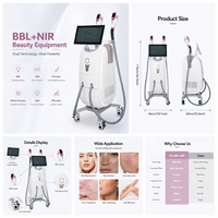 Máquina de Belleza NIR BBL Nueva para Depilación y Rejuvenecimiento de la Piel a Buen Precio para Uso en Salón