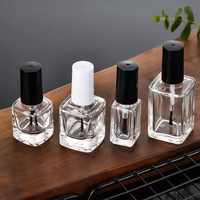 Kutek Bening Grosir 5ml 6ml 10ml 15ml Botol Label Pribadi Warna Uv Gel Kutek Botol Kaca