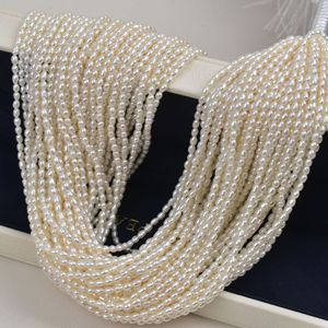 Perles de riz en gros, petites, faites à la main, naturelles, d'eau douce, 2-5 mm, matériaux semi-finis pour bijoux, provenant de la ville de Zhuji - Product Image 3