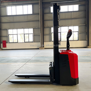 Nuovo Stacker per <span class=keywords><strong>Pallet</strong></span> completamente elettrico con altezza di sollevamento di 6m alimentato a batteria con motore motore e componenti del nucleo della pompa - Product Image 6