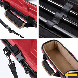 Estuche de Pesca Portátil de 36*8*6cm, Caja de Almacenamiento de Herramientas de Pesca, Estuche Rígido de EVA para Cañas de Pescar Cortas - Product Image 2