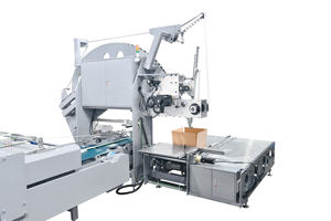 La machine à cartonner est contrôlée par des servomoteurs complets pour réaliser avec précision chaque emballeur de carton entièrement automatique <span class=keywords><strong>Action</strong></span> ZX400 - Product Image 6