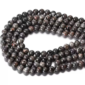 Cuentas de Piedra Natural de 4-10 mm, Cuentas Sueltas de Cristal Pulido para Hacer Joyas, Ojo de Tigre, Amatista, <span class=keywords><strong>Cuarzo</strong></span> Rosa, Lapislázuli, Citrino, para Pulseras - Product Image 4