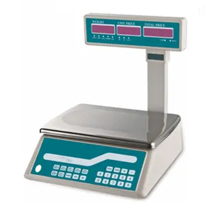 带打印机的数字电子商用秤计数计算超市秤